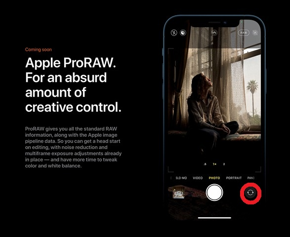 Tingkatkan iPhoneografi Dengan ProRAW iPhone 12