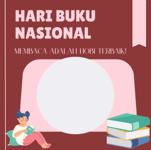 Twibbon Hari Buku Nasional 2022