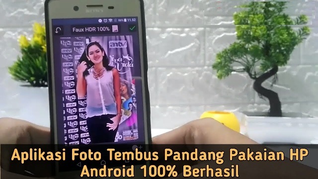 Aplikasi Tembus Pandang Baju