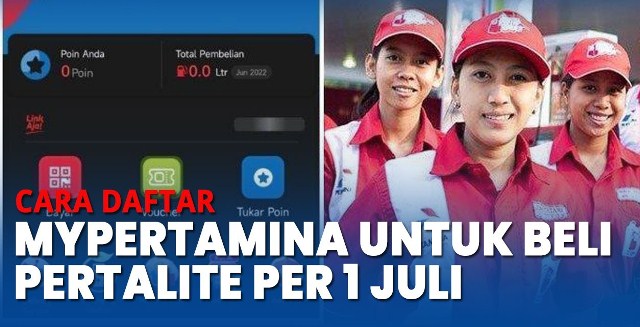 Persyaratan dan Begini Cara Daftar MyPertamina Beli Pertalite