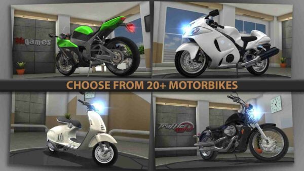 Kelebihan Traffic Rider Mod Apk