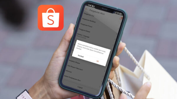 Menonaktifkan Akun Shopee