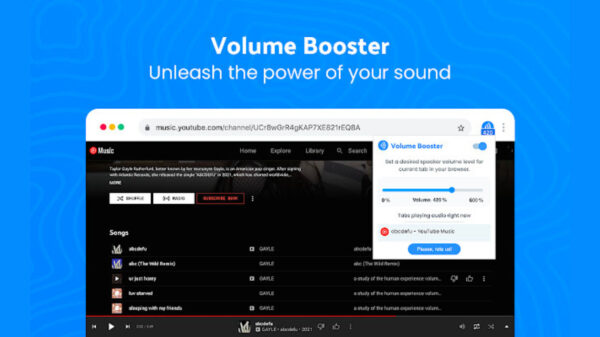 Chrome Volume Booster