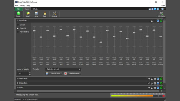 DeskFX Audio Enhancer Software