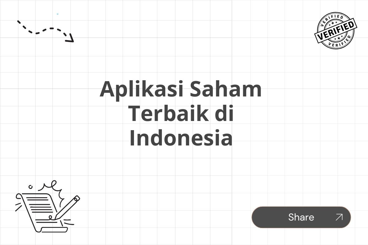 Aplikasi Saham Terbaik di Indonesia