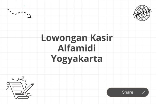 Lowongan Kasir Alfamidi Yogyakarta