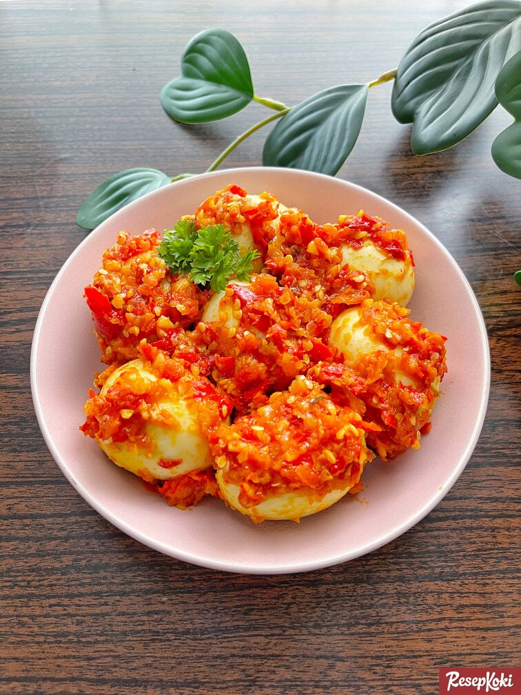 Resep Telur Balado Super Pedas Mudah Bikin Nagih!